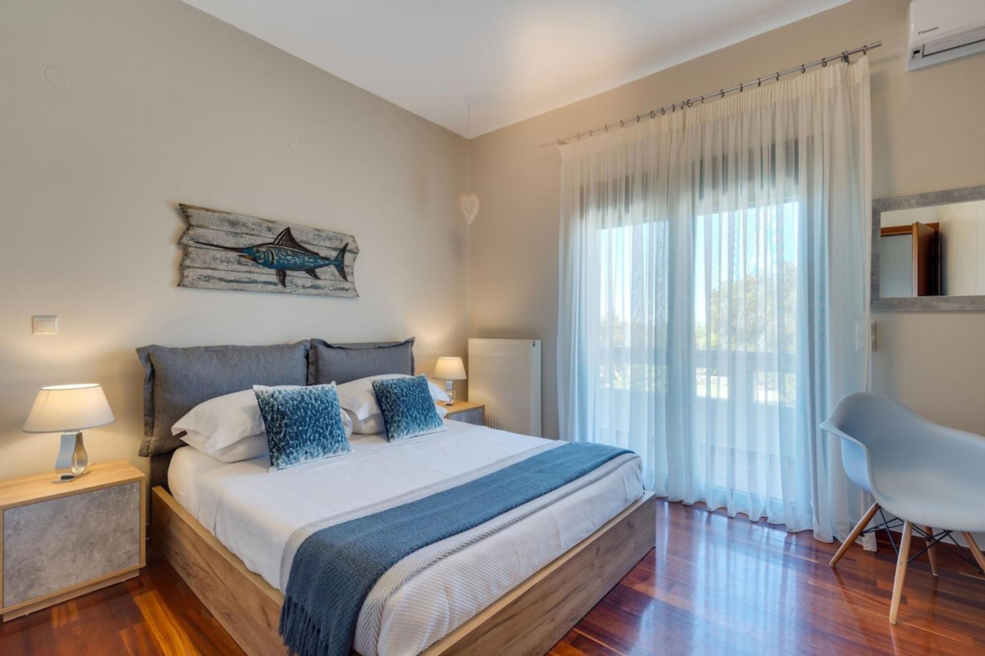 Villa Ampelaki - Premium Villa With Heated Pool กูนูปิเดียนา ภายนอก รูปภาพ